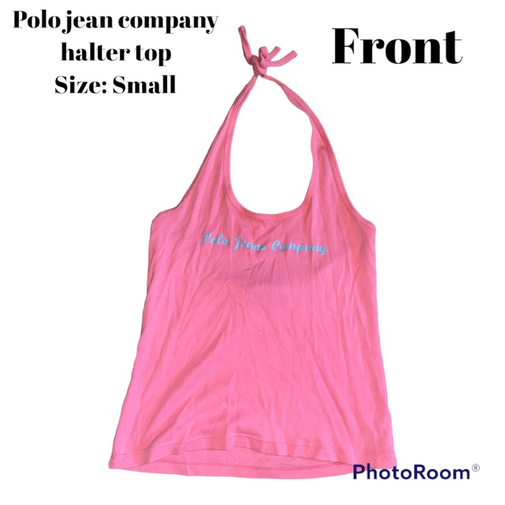 Polo halter top